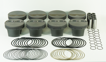 Load image into Gallery viewer, Mahle MS Piston Set SBC 381ci 4.165in Bore 3.480/3.5stk 6.125in Rod .927 Pin -5cc 11.0 CR Set of 8
