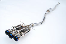 Load image into Gallery viewer, Invidia 17+ Honda Civic SI Sedan Gemini Triple Titanium Tip Cat-back Exhaust

