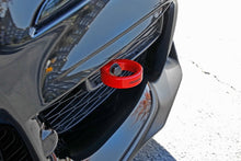 Load image into Gallery viewer, Perrin 2020 Toyota Supra Tow Hook Kit (Front) - Red
