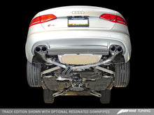 Load image into Gallery viewer, AWE Tuning Audi B8 / B8.5 S4 3.0T Track Edition Exhaust - Diamond Black Tips (90mm)
