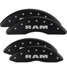 Load image into Gallery viewer, MGP 4 Caliper Covers Engraved Front &amp; Rear MGP Yellow finish black ch
