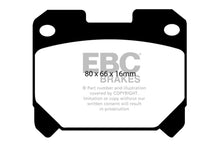 Load image into Gallery viewer, EBC 93-98 Toyota Supra 3.0 Twin Turbo Redstuff Rear Brake Pads
