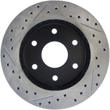Load image into Gallery viewer, StopTech 92-00 GMC Suburban 1500 4WD (6 lug) Front Left Slotted &amp; Drilled Rotor
