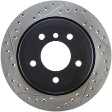 Load image into Gallery viewer, StopTech 9/07-09 BMW 328 / 06 BMW 325 E90 AWD Slotted &amp; Drilled Right Rear Rotor
