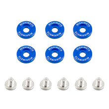 Load image into Gallery viewer, Mishimoto Small Fender Washer Kit (6pcs) - Blue

