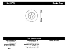 Load image into Gallery viewer, StopTech Nissan 370z / Infiniti G37 SportStop Drilled Front Left Rotor
