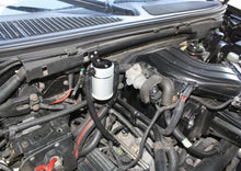 Load image into Gallery viewer, J&amp;L 99-04 Ford Lightning Passenger Side Oil Separator 3.0 - Clear Anodized
