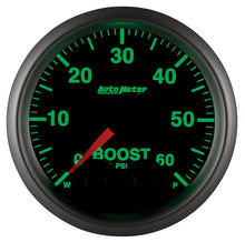 Load image into Gallery viewer, Autometer Elite 52mm 0-60 PSI Boost Peak &amp; Warn w/ Electronic Control Gauge
