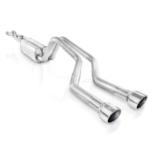 Load image into Gallery viewer, Stainless Works 2006-09 Trailblazer SS 6.0L 2-1/2in S-Tube Exhaust X-Pipe Side Bumper Exit
