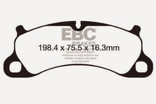 Load image into Gallery viewer, EBC 12-15 Porsche 911 (991) (Cast Iron Rotor only) 3.8 Carrera S Redstuff Front Brake Pads
