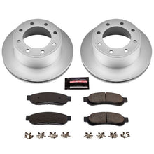 Load image into Gallery viewer, Power Stop 07-10 Ford F-250 Super Duty Rear Z17 Evolution Geomet Coated Brake Kit
