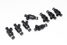 Load image into Gallery viewer, DeatschWerks Universal 1000cc Low Impedance 14mm Upper Injector - Set of 8
