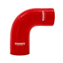 Load image into Gallery viewer, Mishimoto Silicone Reducer Coupler 90 Degree 2in to 2.5in - Red
