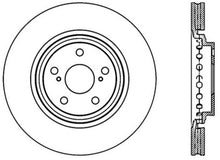 Load image into Gallery viewer, Stoptech 08-18 Toyota Highlander Front Performance Cryo Rotor
