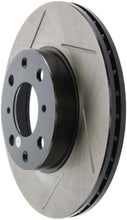 Load image into Gallery viewer, StopTech Power Slot 90-91 Honda CRX Si 1.6L Rear Disc Front Right Slotted Rotor
