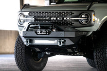 Load image into Gallery viewer, DV8 Offroad 2021+ Ford Bronco Modular Front Bumper Winch Capable w/ Auxiliary Light Mounts
