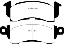Load image into Gallery viewer, EBC 73-74 Buick Apollo 4.1 Redstuff Front Brake Pads
