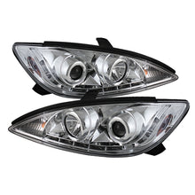 Load image into Gallery viewer, Spyder Toyota Camry 02-06 Projector Headlights DRL Chrome High H1 Low H1 PRO-YD-TCAM02-DRL-C
