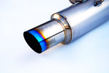 Load image into Gallery viewer, Invidia 2015+ WRX/STi 4 Door 80mm Single Outlet Full Titanium Cat-Back Exhaust
