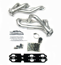 Load image into Gallery viewer, JBA 88-95 &amp; 02-03 GM S-Truck 4.3L V6 4WD 1-1/2in Primary Silver Ctd Cat4Ward Header
