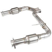 Load image into Gallery viewer, Kooks 99-04 Ford F150 Harley/Lightning 2.5in Connection Pipe w/ Green Cats * Must Use Kooks Headers*
