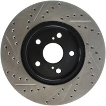 Load image into Gallery viewer, StopTech 02 Lexus ES 250/300/330/350 / 05-07 Toyota Avalon Slotted &amp; Drilled Left Front Rotor
