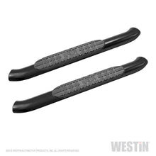 Load image into Gallery viewer, Westin 18-20 Jeep Wrangler JL 2DR PRO TRAXX 4 Oval Nerf Step Bars - Textured Black
