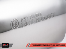 Load image into Gallery viewer, AWE Tuning Audi B9 S5 3.0T Touring Edition Exhaust - Diamond Black Tips (90mm)
