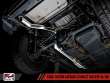 Load image into Gallery viewer, AWE Tuning 07-18 Jeep Wrangler JK/JKU 3.6L Trail Edition Cat-Back Exhaust
