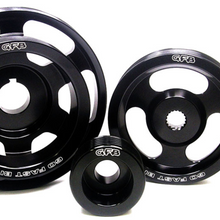 Load image into Gallery viewer, GFB 08+ WRX/STi / 09+ Forester / 03-09 LGT 3 pc Underdrive/Non-Underdrive Pulley Kit
