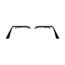 Load image into Gallery viewer, Road Armor 07-18 Jeep Wrangler JK Stealth Front Fender Flare Body Armor w/LED DRL - Tex Blk
