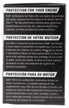 Load image into Gallery viewer, K&amp;N Cellulose Media Fuel Filter 1.688in OD x 3.813in L
