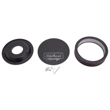 Load image into Gallery viewer, Edelbrock Air Cleaner Victor Series Round Aluminum Top Cloth Element 14In Dia X 3 125In Black
