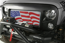 Load image into Gallery viewer, Rugged Ridge Grille Insert American Flag 07-18 Jeep Wrangler
