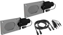 Load image into Gallery viewer, QTP Bolt-On QTEC Dual Low Profile Oval Electric Cutout Valves - Pair
