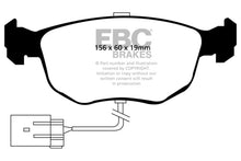 Load image into Gallery viewer, EBC 98-99 Ford Contour 2.5 SVT Ultimax2 Front Brake Pads
