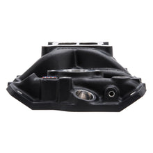 Load image into Gallery viewer, Edelbrock Intake Manifold Perf Eps SBC w/ Oil Fill Tube and Breather Black
