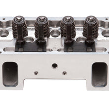 Load image into Gallery viewer, Edelbrock Cylinder Head Victor Jr SBC 23 Deg 220cc Complete for Hydraulic Roller Cam
