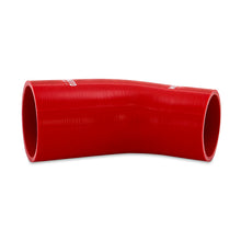 Load image into Gallery viewer, Mishimoto Silicone Reducer Coupler 45 Degree 2in to 2.5in - Red

