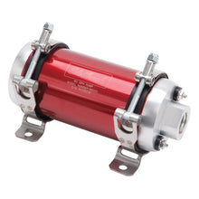 Load image into Gallery viewer, Edelbrock Fuel Pump Electric Quiet-Flo EFI 80 GPH -10 In -10 Out Red/Clear
