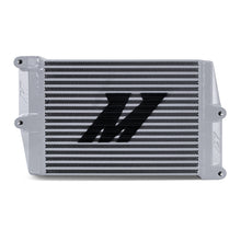 Load image into Gallery viewer, Mishimoto Heavy-Duty Oil Cooler - 10in. Opposite-Side Outlets - Silver
