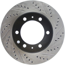 Load image into Gallery viewer, StopTech 07-08 Toyota FJ Cruiser / 05-08 Tacoma (6 lug) / 03-08 4 Runner (319mm disc) SportStop Slo
