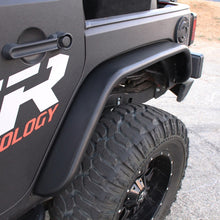 Load image into Gallery viewer, Westin/Snyper 07-17 Jeep Wrangler Tube Fenders - Rear - Textured Black
