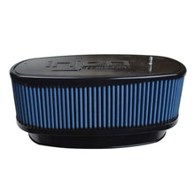 Load image into Gallery viewer, Injen NanoWeb Dry Air Filter 8.725x3.940 Oval neck w/ShurLok/10.375x5.590 Base/4.20 Tall

