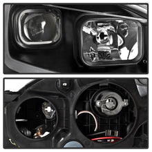 Load image into Gallery viewer, xTune 13-15 Nissan Sentra DRL LED Light Bar Halogen Projector Headlights - Black (PRO-JH-NS13-LB-BK)
