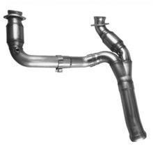 Load image into Gallery viewer, Kooks 11-13 GM 1500 Series Truck 6.2L 3in x OEM Out GREEN Cat SS Y Pipe Kooks HDR Req
