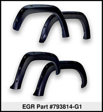 Load image into Gallery viewer, EGR 11-15 Ford Super Duty Bolt-On Look Color Match Fender Flares - Set - Carbon Black
