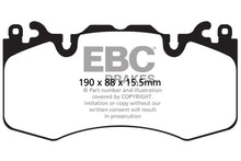Load image into Gallery viewer, EBC 13+ Land Rover Range Rover 3.0 Supercharged Greenstuff Front Brake Pads
