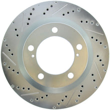 Load image into Gallery viewer, StopTech Select Sport 07-17 Toyota Tundra Drilled and Slotted Sport Right Front Rotor
