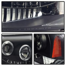 Load image into Gallery viewer, Spyder Ford F250/350 05-07 Projector Headlights LED Halo LED Blk Smke PRO-YD-FS05-HL-BSM
